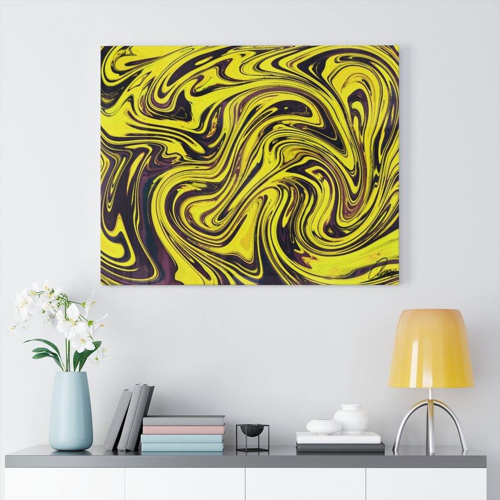 Yellow Mask - Coco Canvas