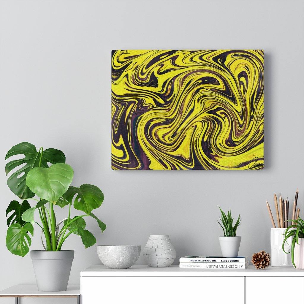 Yellow Mask - Coco Canvas