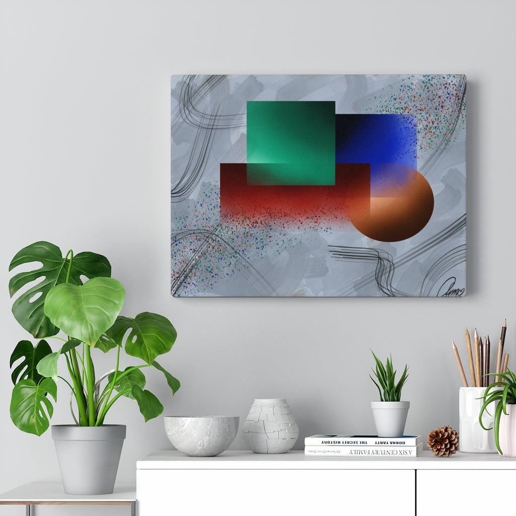 Equation I Abstract Art Canvas Print - Coco Canvas™
