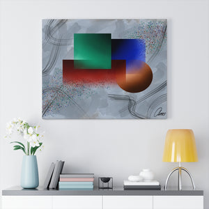 Equation I Abstract Art Canvas Print - Coco Canvas™