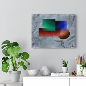 Equation I Abstract Art Canvas Print - Coco Canvas™